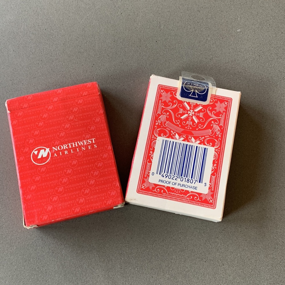 2 Vintage Northwest Airlines and Stud  Playing Cards ( complete sets)